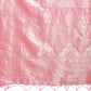 Shree Shyam Fashion Pink Linen Cotton Saree - Elegant Simplicity for Everyday Grace