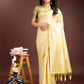 Shree Shyam Fashion Yellow Linen Cotton Saree - Elegant Simplicity for Everyday Grace