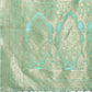 Shree Shyam Fashion Elegant Sea Green Cotton Saree with Golden Zari Work - Graceful Comfort for Everyday & Festive Wear