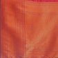 Shree Shyam Fashion Maroon Linen Cotton Saree with Golden Zari Leaf Woven Design & Rich Pallu - Festive Wear | Office Look | Soft Drape
