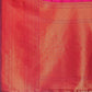 Shree Shyam Fashion Magenta Linen Cotton Saree with Golden Zari Leaf Woven Design & Rich Pallu - Festive Wear | Office Look | Soft Drape