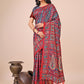 Shree Shyam Fashion Elegant Pink Jacquard Linen Cotton Saree with Traditional Multicolor Weave & Tassel Pallu - Festive & Casual Wear for Women