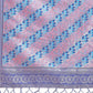 Shree Shyam Fashion Radiant Sky Blue Silk Saree with Pink & Blue Floral Pattern - Perfect for Weddings & Festive Glamour