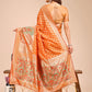 Shree Shyam Fashion Grace in Every Thread - Mustard & Beige Linen Cotton Saree with Royal Paisley Charm