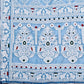 Shree Shyam Fashion Graceful Sky Blue Printed Saree - A Symphony of Culture and Feminine Charm