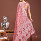 Shree Shyam Fashion Graceful Peach Printed Saree - A Symphony of Culture and Feminine Charm