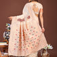 Shree Shyam Fashion Elegant Cream Woven Work Saree - A Whiff of Tradition Wrapped in Grace