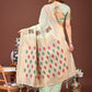 Shree Shyam Fashion Light Green Jacquard Saree with Tassels - Radiate Soft Elegance and Timeless Beauty