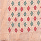 Shree Shyam Fashion White Jacquard Saree with Tassels - Radiate Soft Elegance and Timeless Beauty