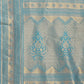 Astita Sea Green Banarasi silk Woven Zari Work Traditional Tassel Saree | Swadesiicart