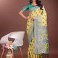 Shree Shyam Fashion Stylish Yellow Linen Cotton Saree with Woven Design - Lightweight Elegance for Everyday Grace