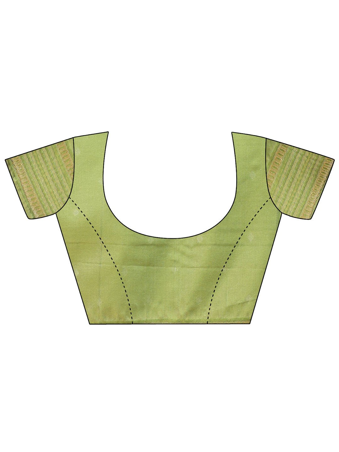 Astita Light Green Banarasi silk Woven Zari Work Traditional Tassel Saree | Swadesiicart
