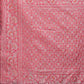 Shree Shyam Fashion Elegant Peach Linen Cotton Saree with Silver Zari - Perfect Blend of Comfort & Charm