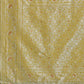 Shree Shyam Fashion Elegant Mustard Linen Cotton Saree with Silver Zari - Perfect Blend of Comfort & Charm