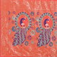 Shree Shyam Fashion Majestic Peach Linen Cotton Saree with Royal Peacock Pallu - A Celebration of Heritage and Grace