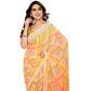 Women's Partywear Designer Yellow Georgette Fancy Saree - Satrangi | Swadesiicart