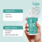 Bake 2% Glycolic Acid Exfoliating Face Wash | Swadesiicart