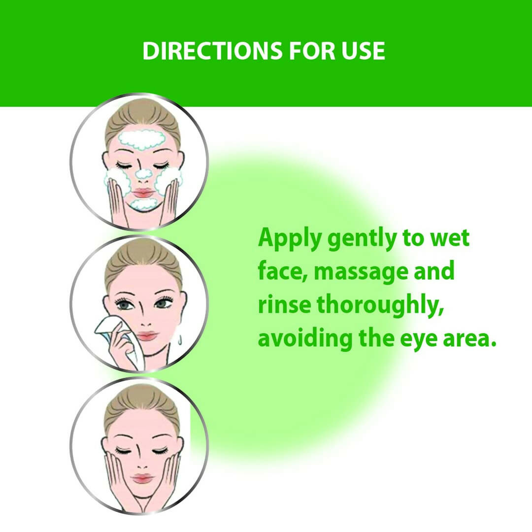 Iba Advanced Activs Crystal Clear Green Tea Face Wash - Swadesiicart