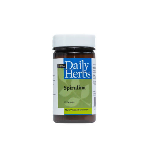 Bipha Ayurveda Daily Herbs Sprirulina Capsules | Swadesiicart