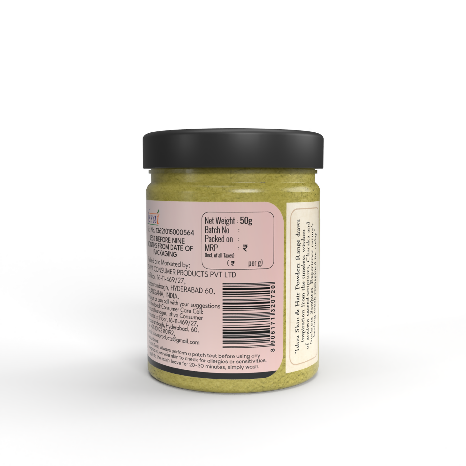 Ishva Wheatgrass Powder For Hair | Swadesiicart