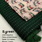 Green Linen Sequence Saree with Unstitched Blouse - Hiral Fashion | Swadesiicart