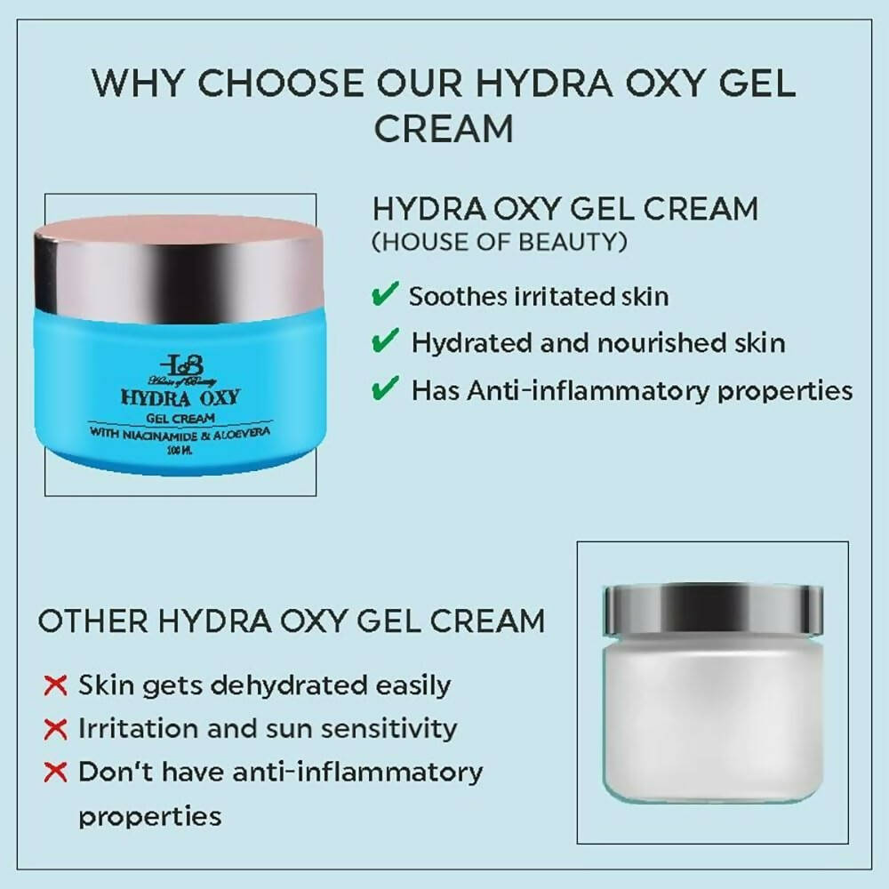 House Of Beauty Hydra Oxy Gel Cream - Swadesiicart