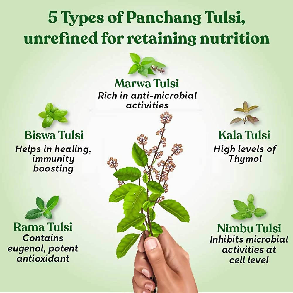 Kapiva Ayurveda Pure Tulsi Ark | Swadesiicart