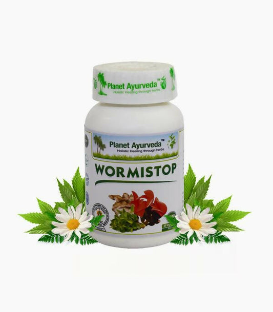 Planet Ayurveda Wormistop Capsules - Planet Ayurveda