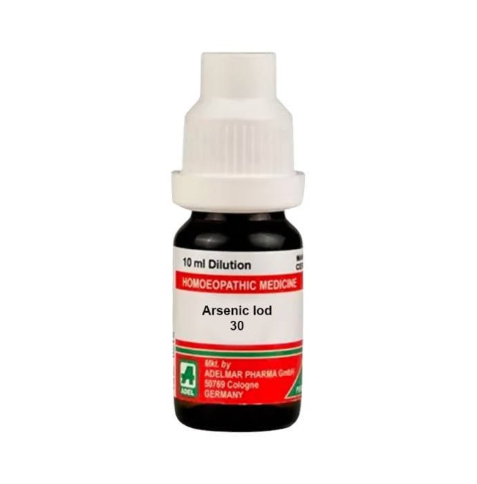 Adel Homeopathy Arsenic Iod Dilution 10 ml | Swadesiicart
