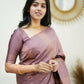 Partywear Designer Light purple Banarasi Silk Fancy Saree - Starwalk | Swadesiicart