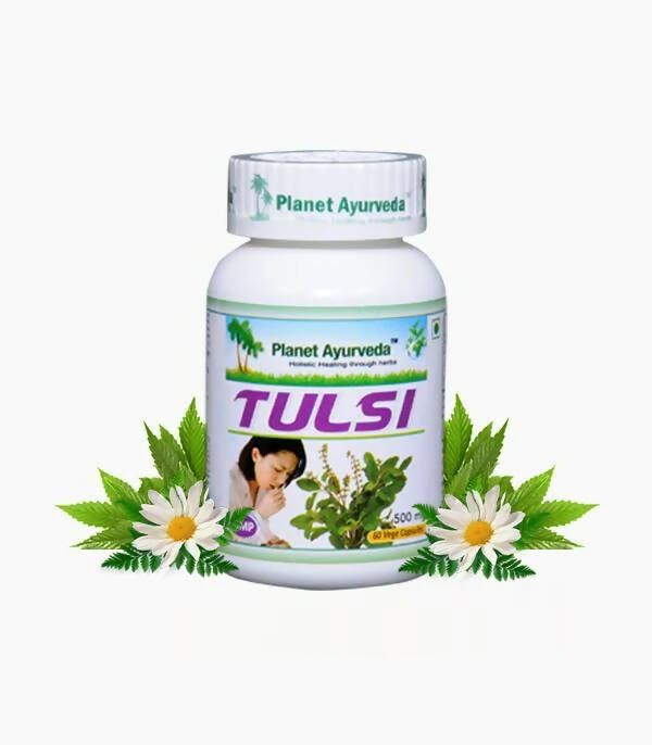 Planet Ayurveda Tulsi Capsules - Planet Ayurveda