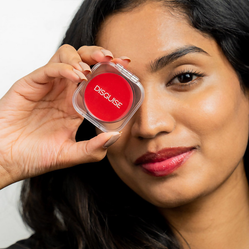 Disguise Cosmetics Plump Me Up Lip Balm - Cherry Red 42 - Swadesiicart
