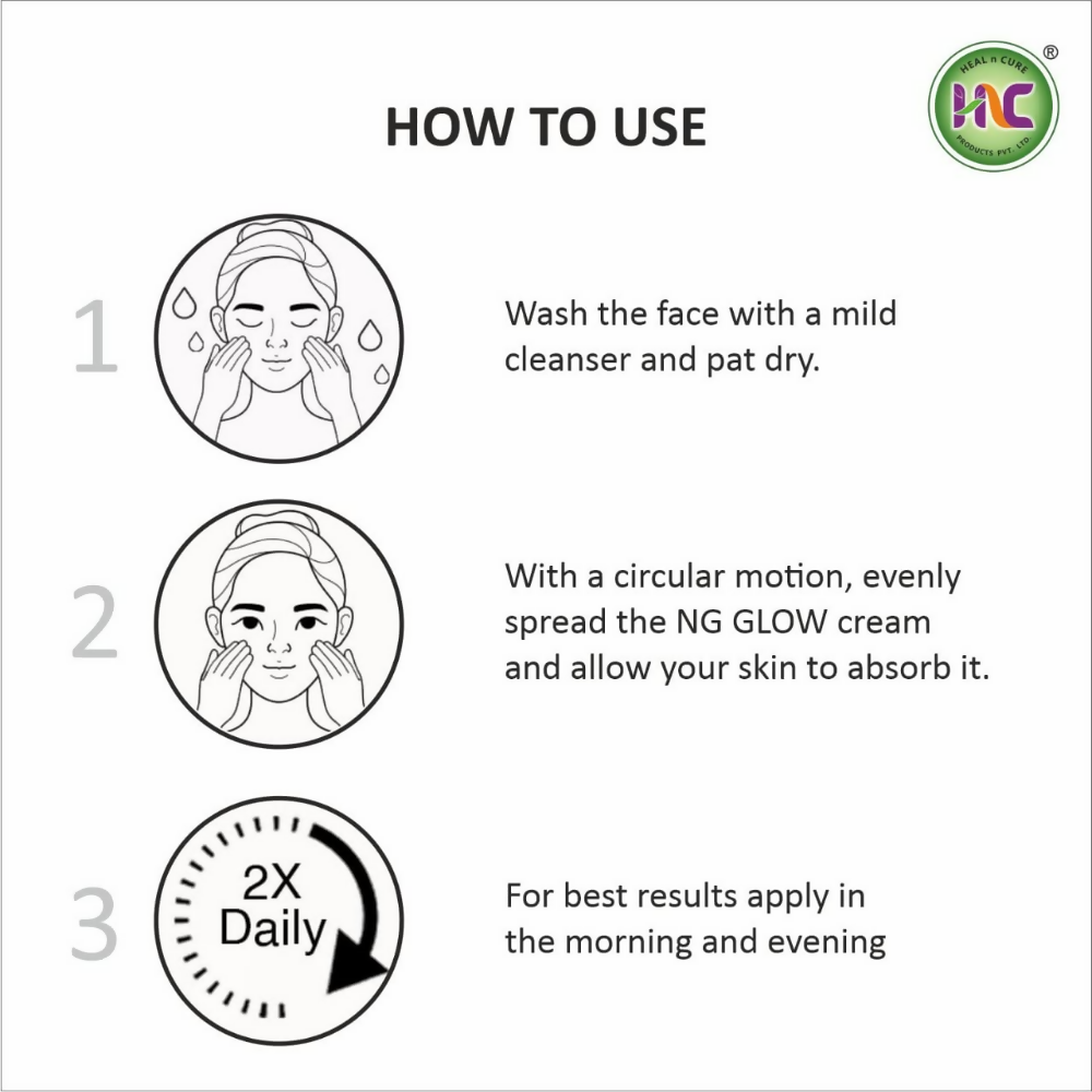 Heal N Cure NG Glow Cream - Swadesiicart