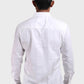 Xkind Men's White Dobby Self Stripe Slim Fit Shirt | Swadesiicart
