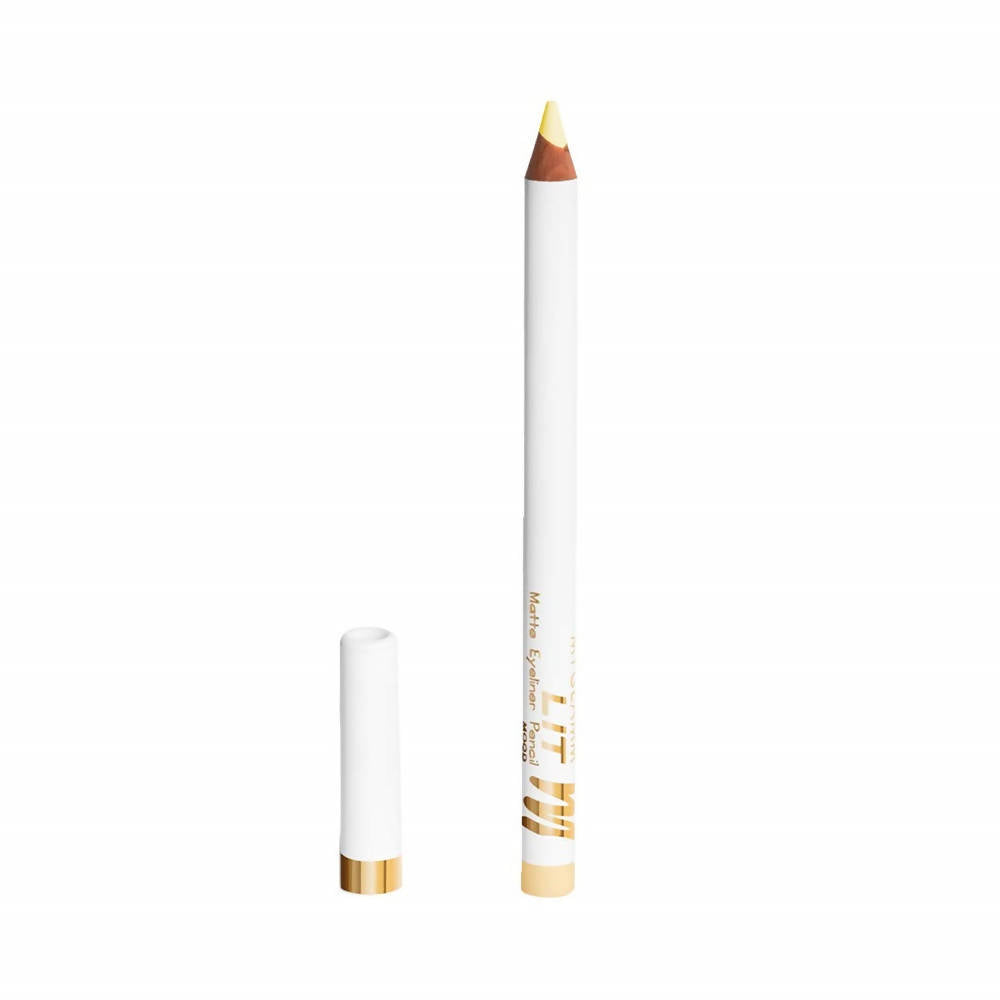 MYGLAMM LIT Matte Eyeliner Pencil - Mood (1.14 Gm) - Swadesiicart