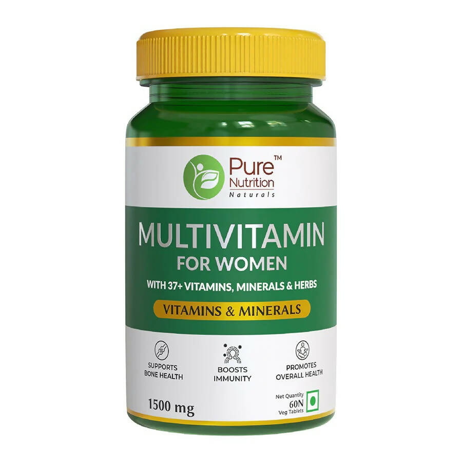 Pure Nutrition Multivitamin For Women Veg Tablets | Swadesiicart