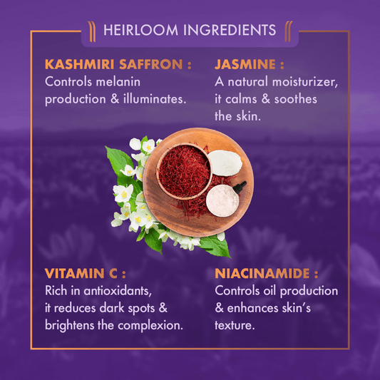 Ayuga Kashmiri Saffron Gel Moisturizer - Limited Time Offer - Swadesiicart
