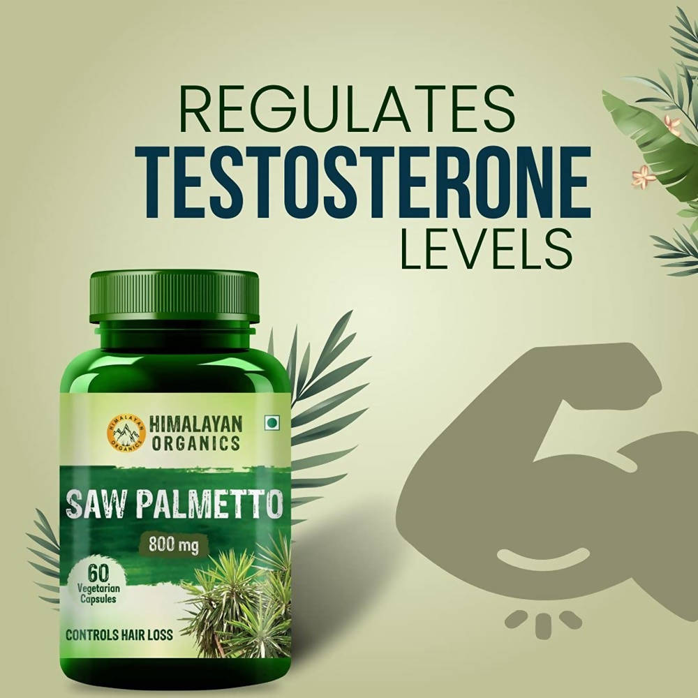 Himalayan Organics Saw Palmetto Capsules | Swadesiicart