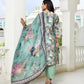 Vaasva Women's Green Tissue Gota Embroidered Suit Set With Solid Pant And Embroidered Dupatta | Swadesiicart