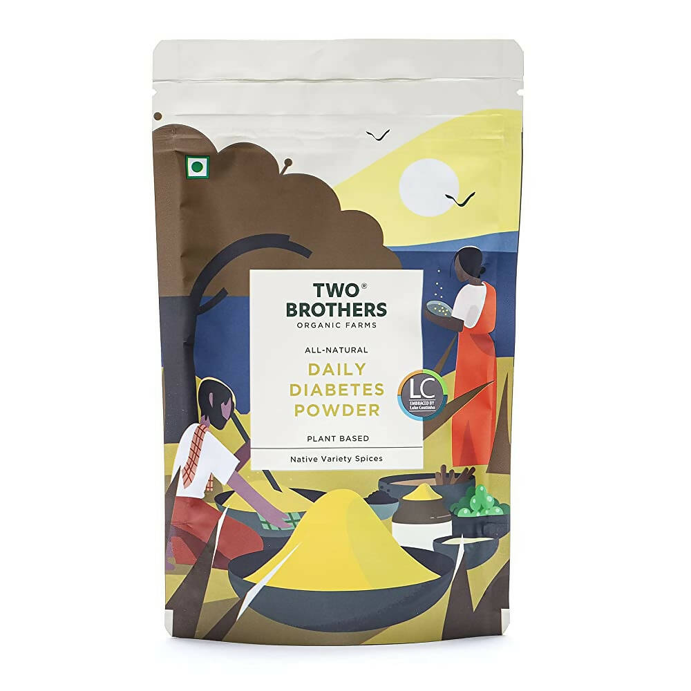 Two Brothers Organic Farms Daily Diabetes Powder | Swadesiicart