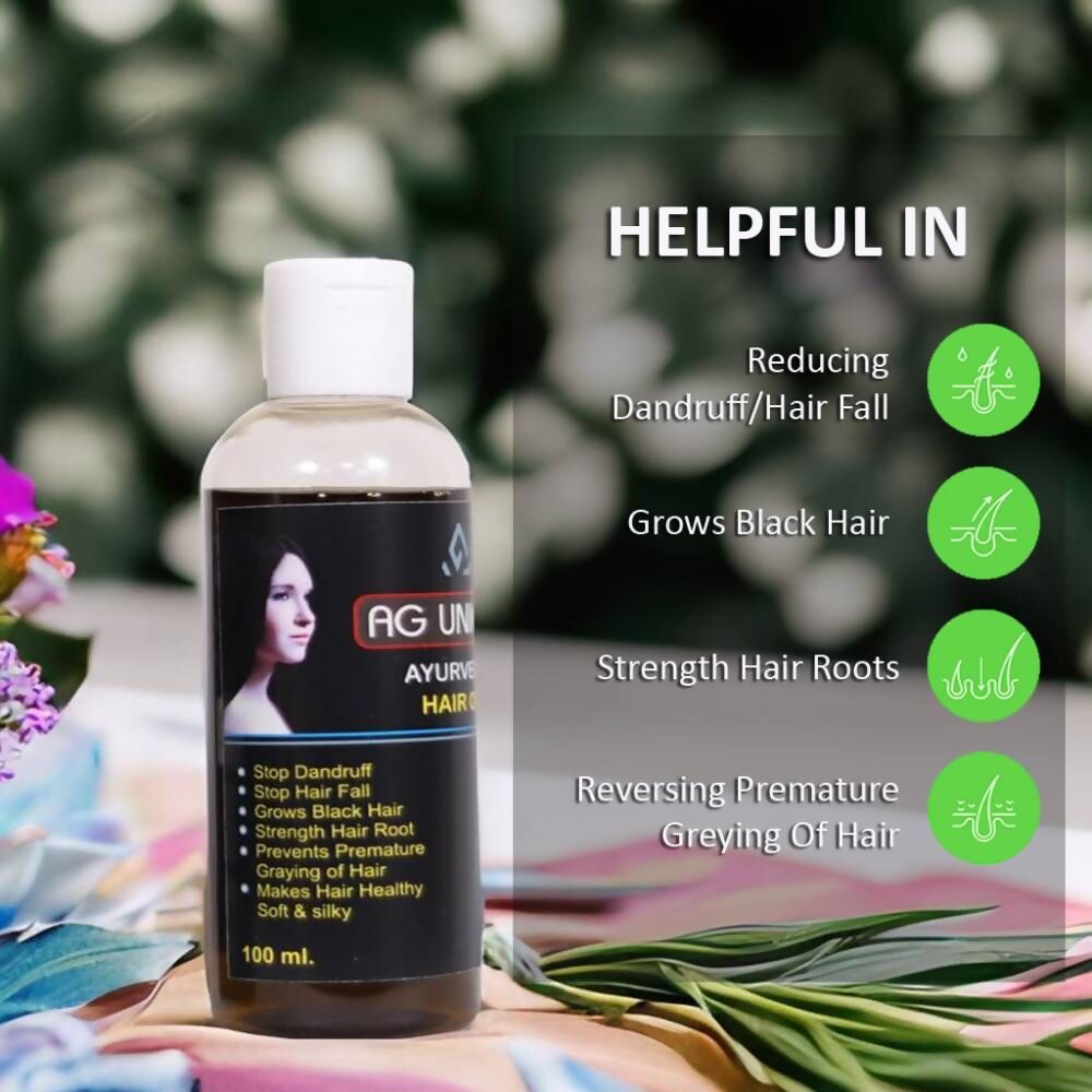 Ag Unique Ayurvedic Hair Oil - Limited Time Offer - Swadesiicart
