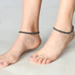Mominos Fashion Kamal Johar Oxidised Silver Regular Anklets | Swadesiicart