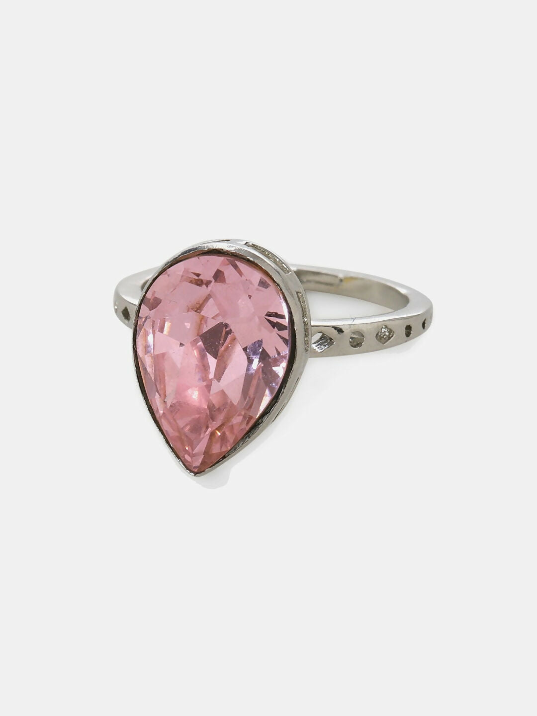 Blush Pink Ring- Ruby Raang | Swadesiicart