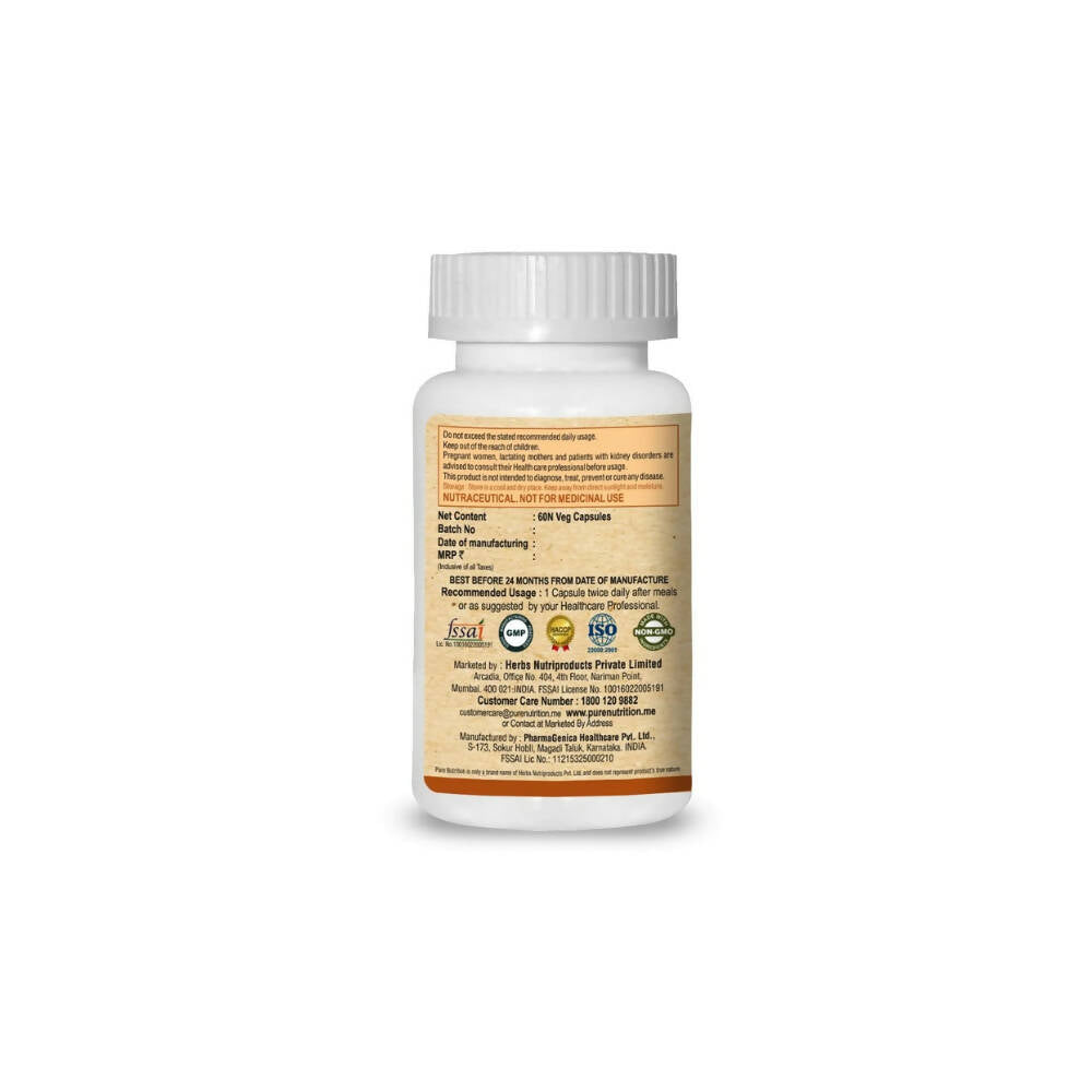 Pure Nutrition Fensugen Capsules | Swadesiicart