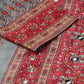 Grey Chinon Digital Printed With Hand Work Kurta - Himanshi - Swadesiicart