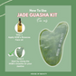 House of Beauty Jade Guasha Kit - Swadesiicart