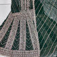 Anaita Dark Green Georgette Embroidered Salwar Suit