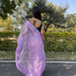 Vamsee Naina Purple Organza Saree - Swadesiicart