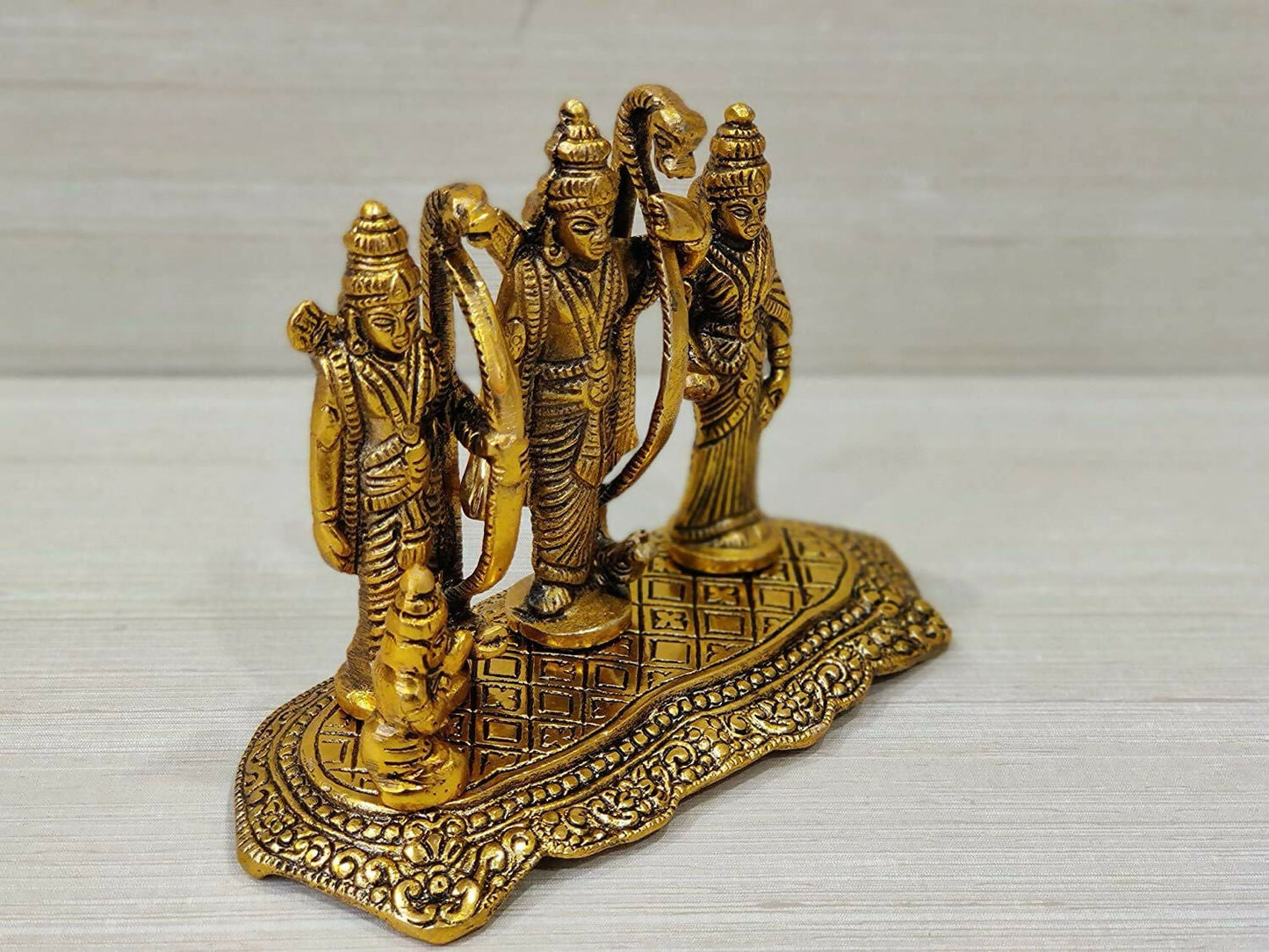The Victory Metal Lord Ram Darbar Idol - Swadesiicart