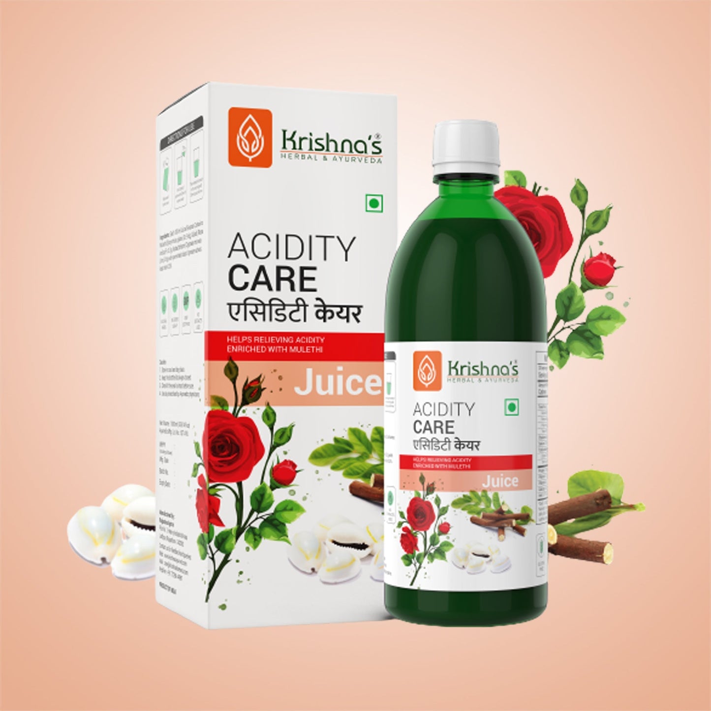 Krishna'S Herbal & Ayurveda Acidity Care Juice | Swadesiicart